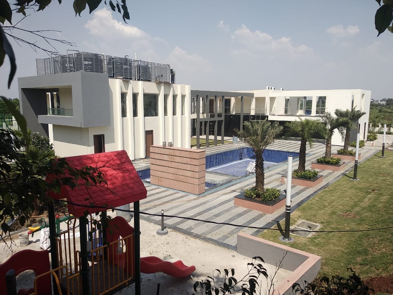 Construction of Clubhouse, Roads, Swimming Pool, Allied Buildings, Landscape & Infrastructure Development – Indore